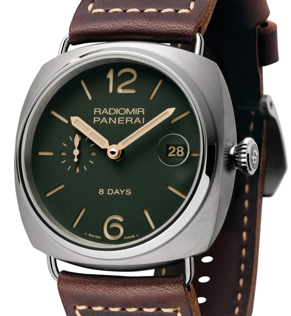 Panerai Green Dial Limited Edition PAM735, PAM736, & PAM737 Collection Watches Watch Releases 