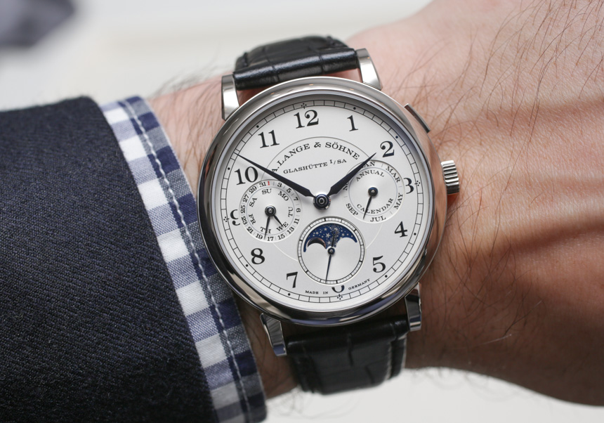 A. Lange & Söhne 1815 Annual Calendar Watch Hands-On Hands-On 