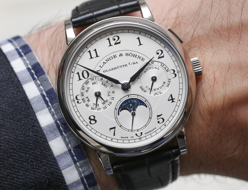 A. Lange & Söhne 1815 Annual Calendar Watch Hands-On Hands-On 