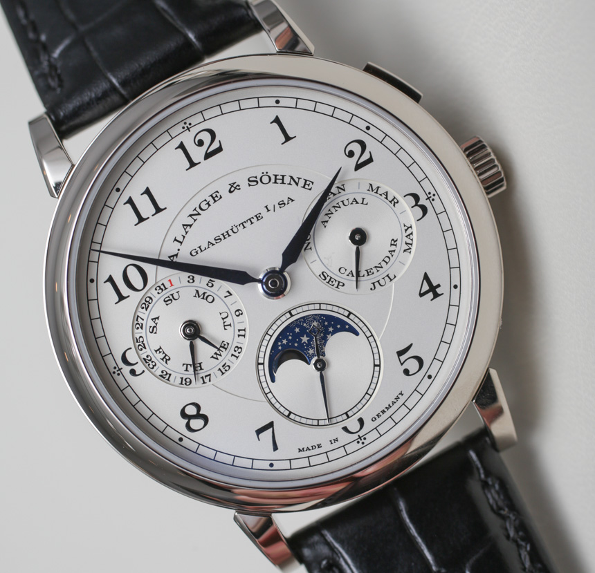 A. Lange & Söhne 1815 Annual Calendar Watch Hands-On Hands-On 