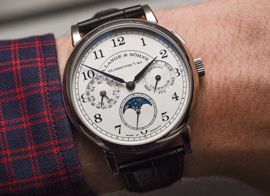 A. Lange & Söhne 1815 Annual Calendar Watch Hands-On Hands-On 