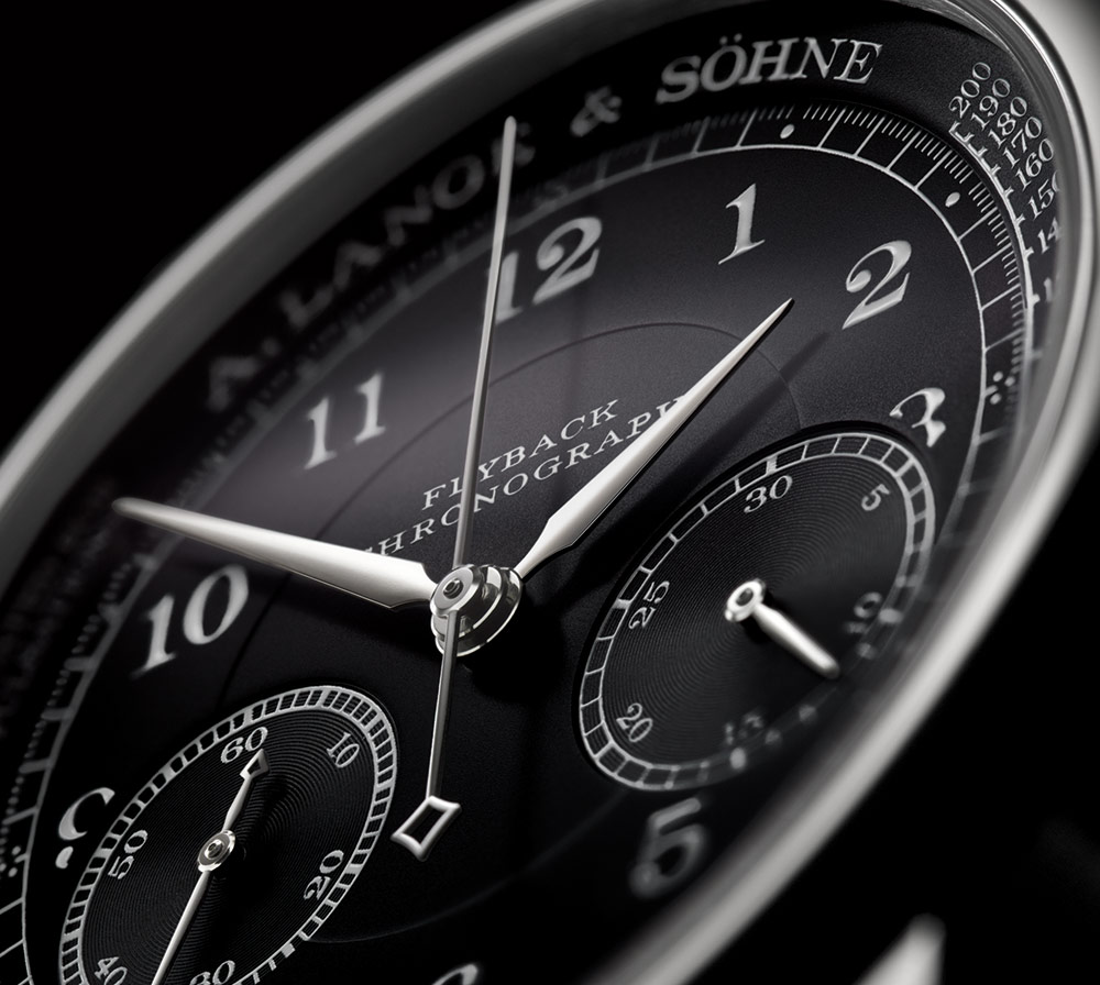 A. Lange & Söhne 1815 Chronograph Watch With Black Dial Watch Releases 