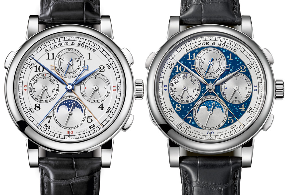 A. Lange & Söhne 1815 Rattrapante Perpetual Calendar Handwerkskunst & Blue Series Watches Watch Releases 