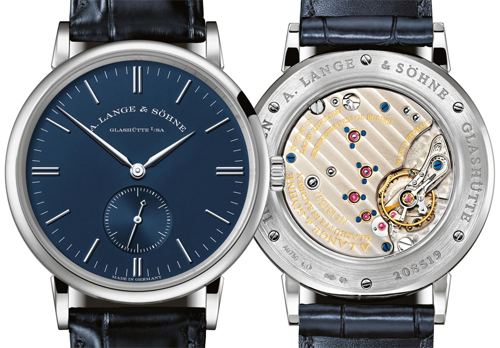 A. Lange & Söhne 1815 Rattrapante Perpetual Calendar Handwerkskunst & Blue Series Watches Watch Releases 